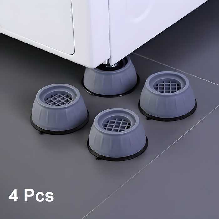 Anti Vibration Pads (4 Pack) for Washing Machine & Dryer Shock Absorbing, Anti Slip Feet for Floor Protection & Reduced Noise